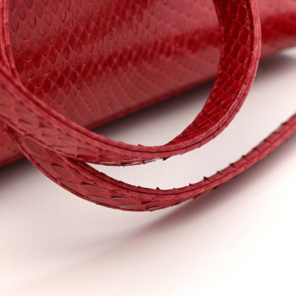 Christian Dior Snakeskin Medium Lady Dior Pink 12 of 15