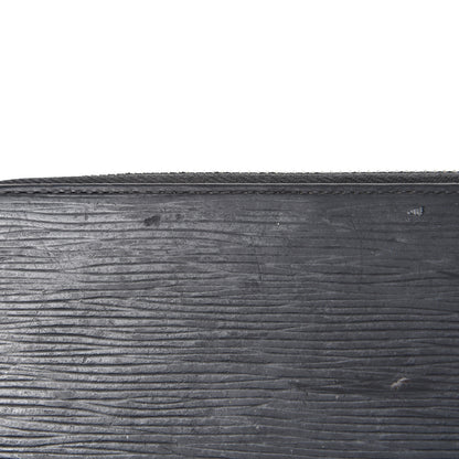 Louis Vuitton Epi Zippy Wallet Black 11 of 12