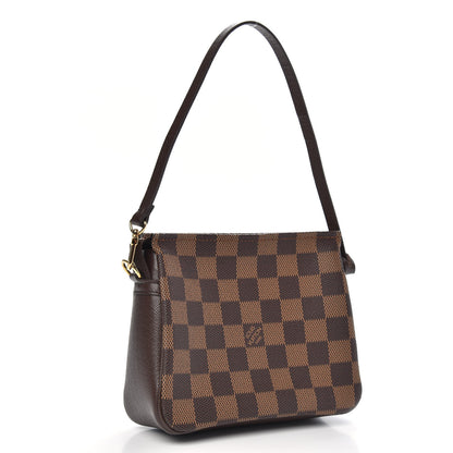 Louis Vuitton Damier Ebene Trousse Make Up Bag Pochette 3 of 8