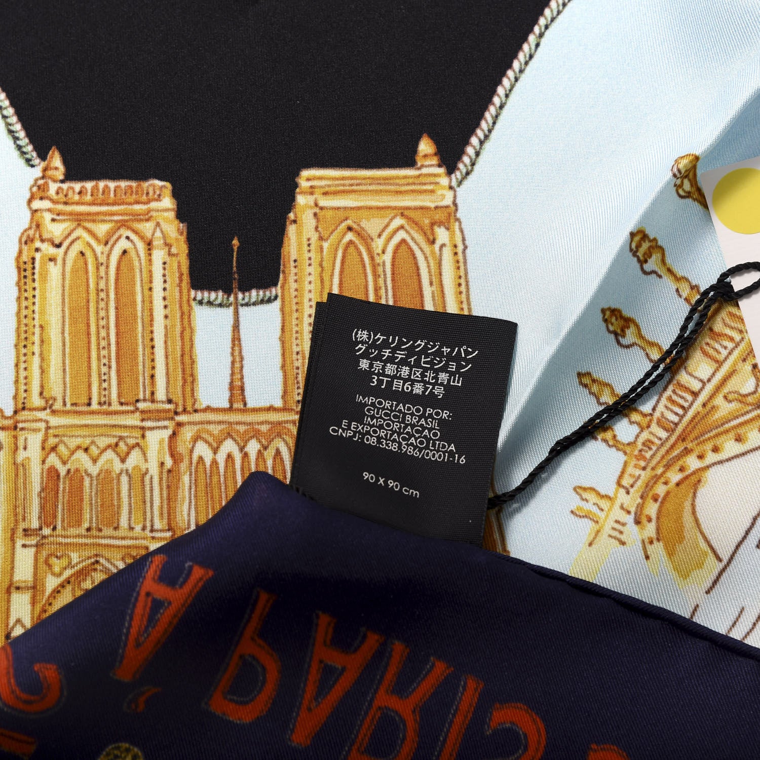 Gucci Silk Memories of Paris Scarf 3 of 5
