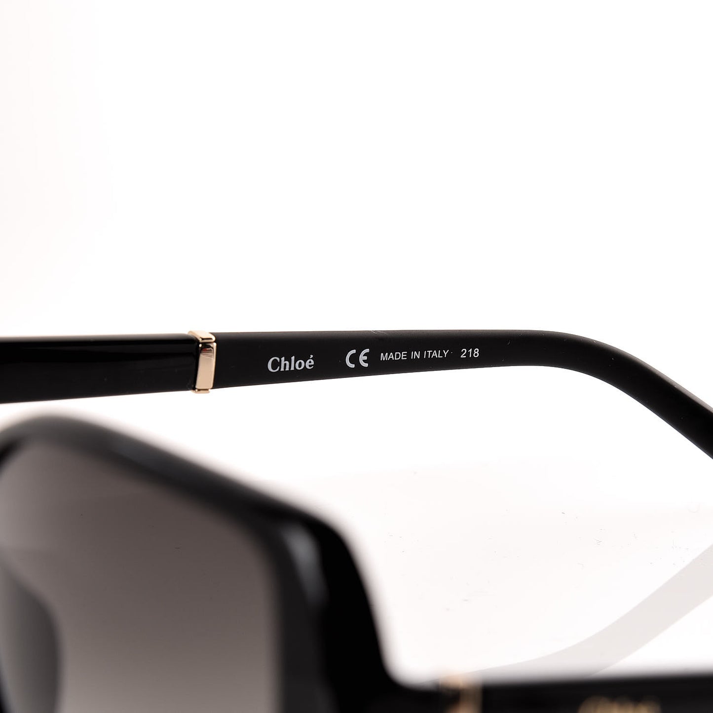 Oversized Round Sunglasses CE680S Black