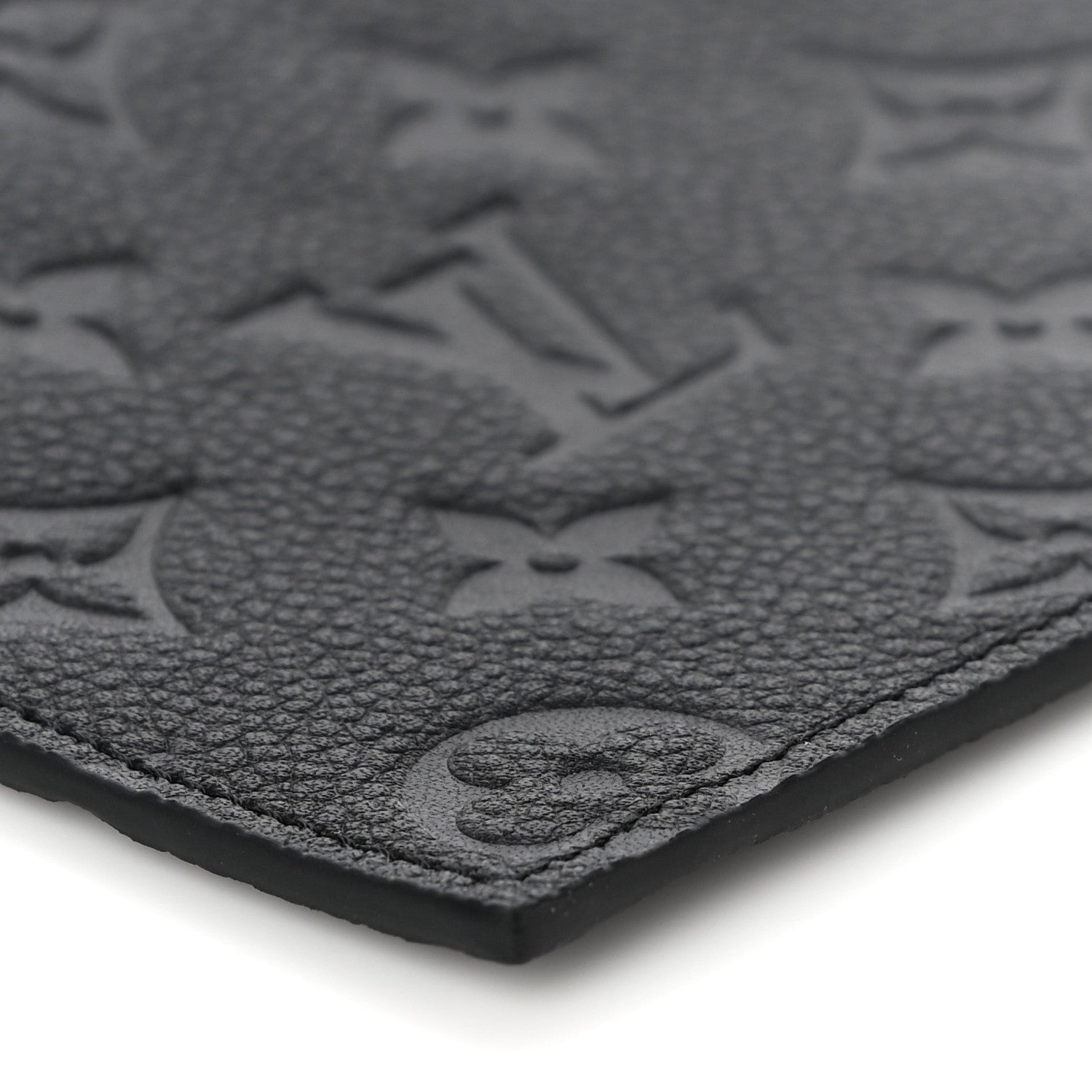 Louis Vuitton Empreinte Felicie Chain Wallet Zippered Insert Black 8 of 9
