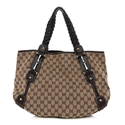 Gucci Monogram Medium Pelham Shoulder Bag Dark Brown 1 of 10