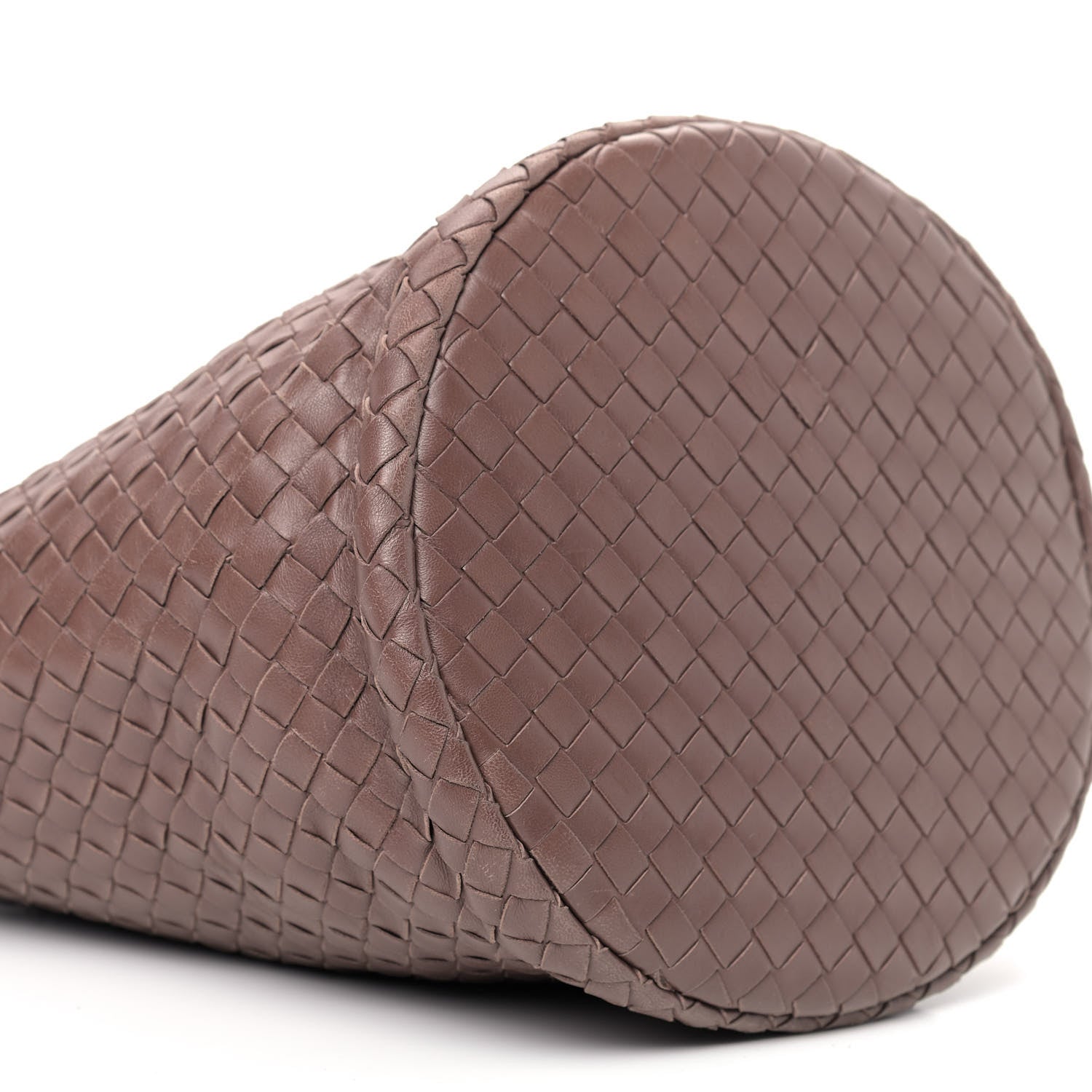 Bottega Veneta Nappa Intrecciato Double Handle Bucket Bag Brown 8 of 12