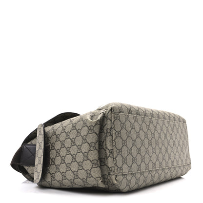 Gucci GG Plus Monogram Messenger Diaper Bag Dark Brown 4 of 10