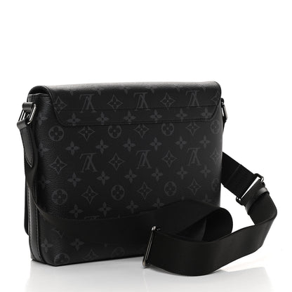 Louis Vuitton Monogram Eclipse District PM Black 3 of 9