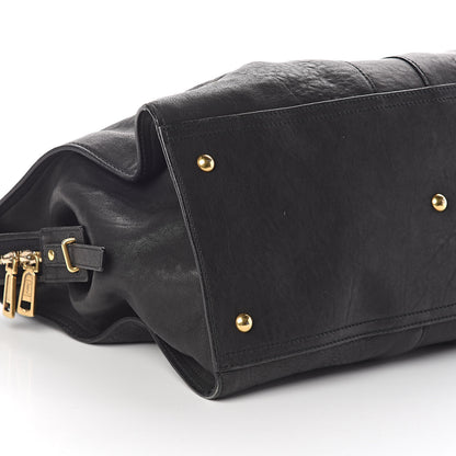 Saint Laurent Sheepskin Large Cabas ChYc Black 9 of 10