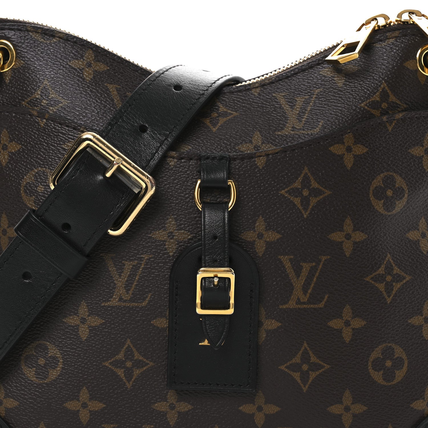 Louis Vuitton Monogram Odeon PM Black 8 of 15