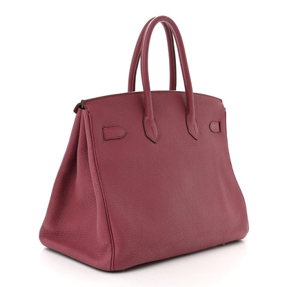 Hermes Togo Birkin 35 Bois de Rose 3 of 10