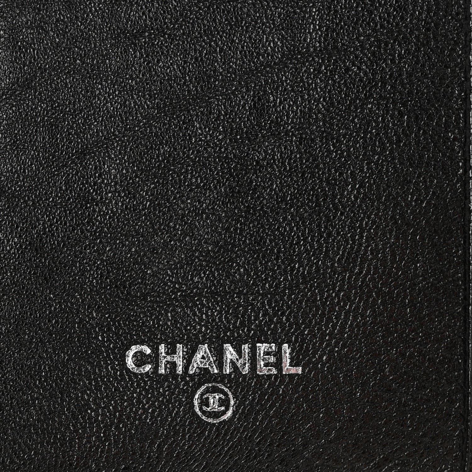 Chanel Calfskin CC Flap Wallet Gris Fonce 6 of 10