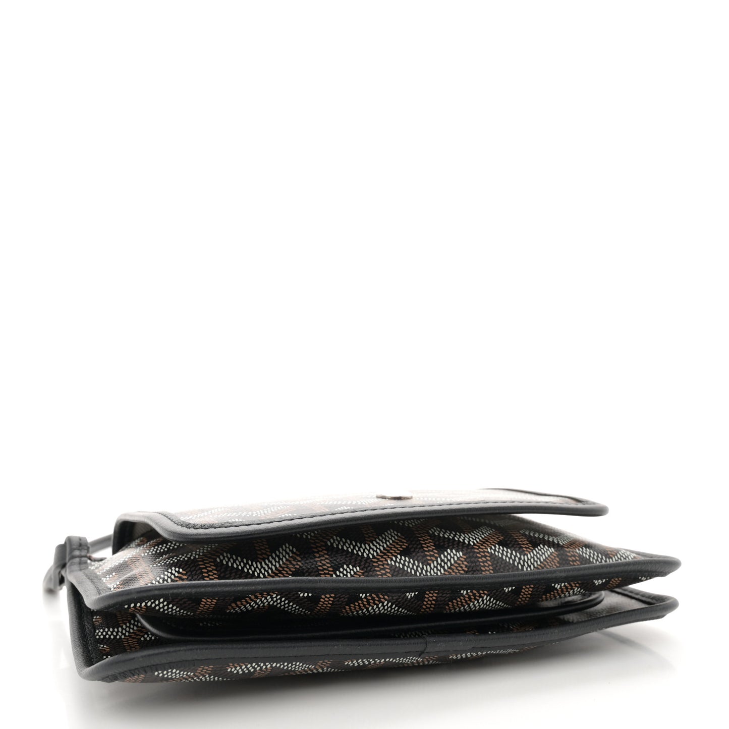 Goyardine Plumet Wallet Clutch Black