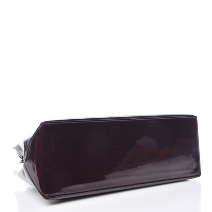 Louis Vuitton Vernis Wilshire PM Amarante 4 of 8