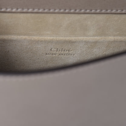Chloe Calfskin Suede Small Nile Bracelet Bag Motty Grey 6 of 10