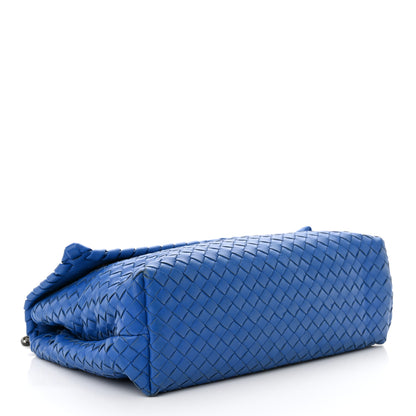 Bottega Veneta Nappa Intrecciato Large Olimpia Bag Blue 4 of 13