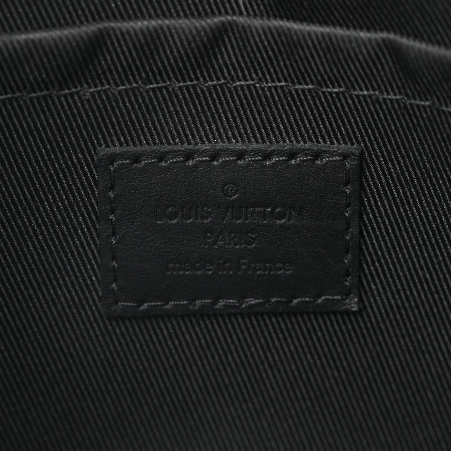 Louis Vuitton Grained Calfskin Aerogram City Keepall Black 6 of 12