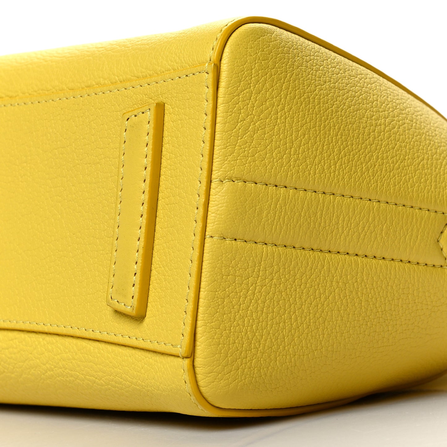 Sugar Goatskin Mini Antigona Yellow