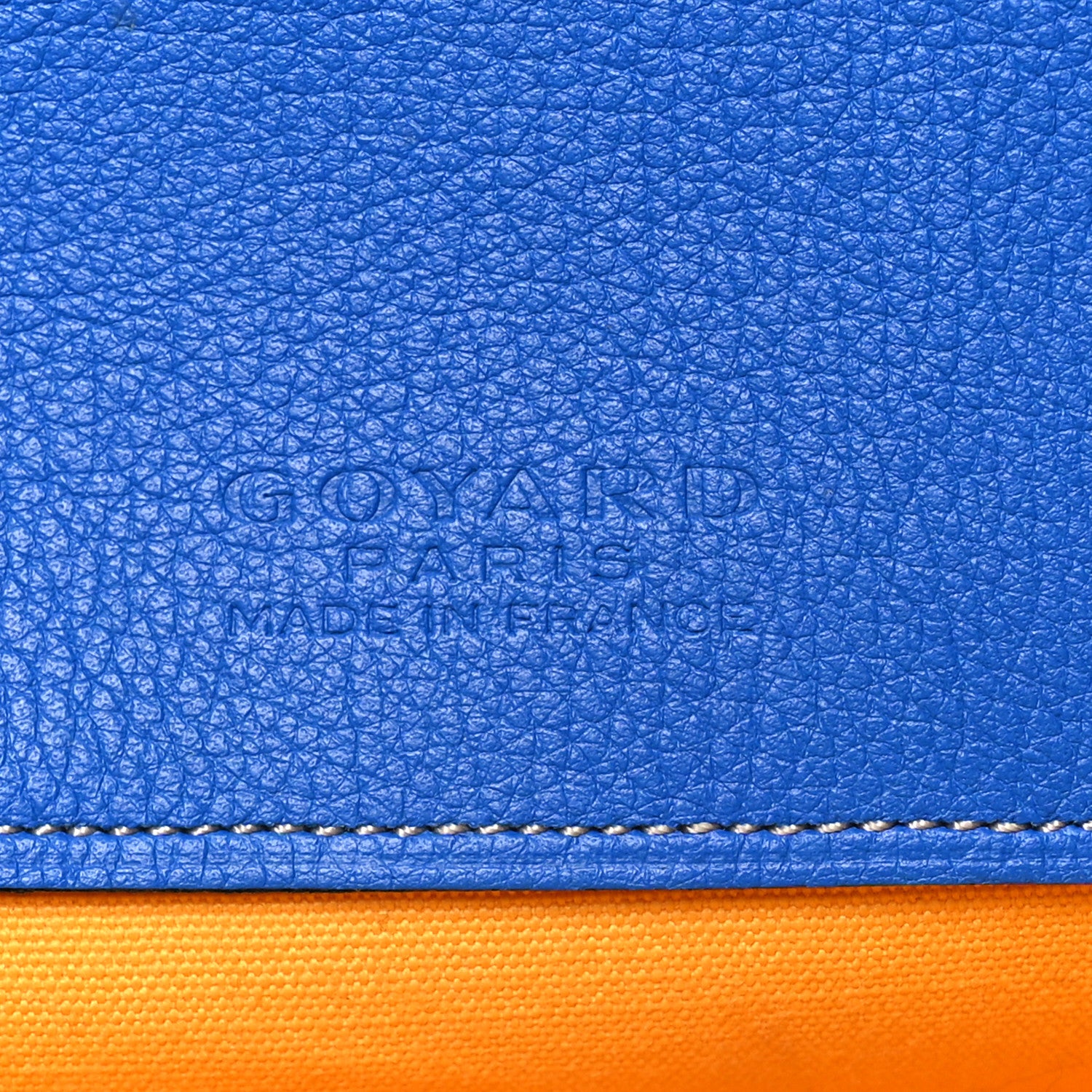 Goyard Goyardine Senat Pochette MM Sky Blue 6 of 10