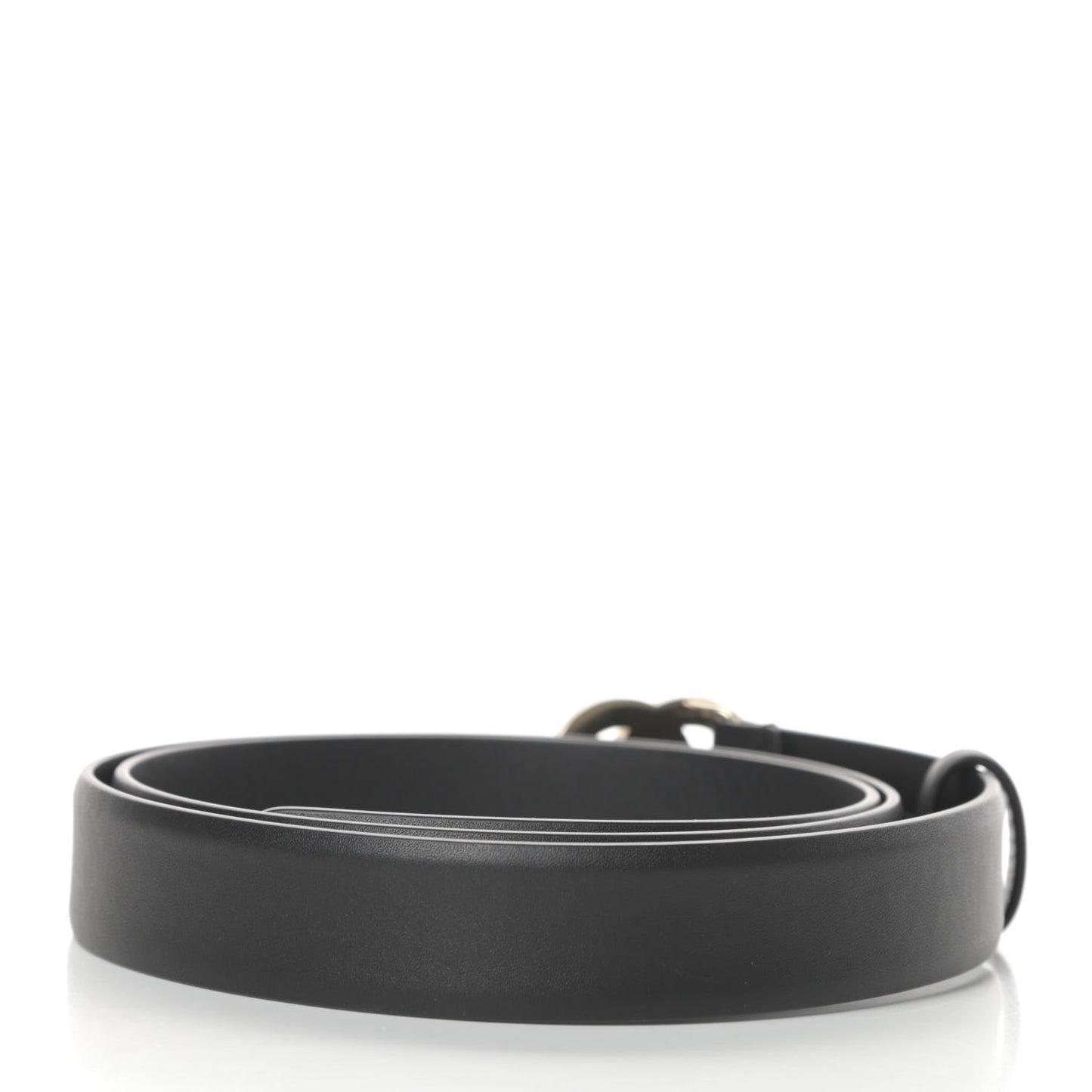 Calfskin CC Turn Lock Belt 90 36 Black