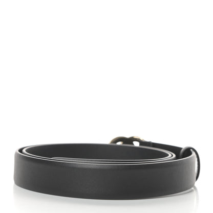 Chanel Calfskin CC Turn Lock Belt 90 36 Black 2 of 5