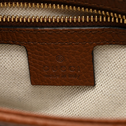 Gucci New Denim GG Monogram Calfskin Small Jackie 1961 Hobo Blue Tea Cuir 6 of 10