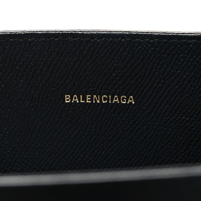 Balenciaga Grained Calfskin Ville Aj Tote Black 6 of 10
