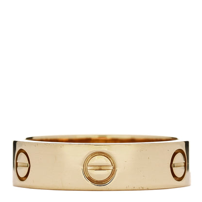 Cartier 18K Yellow Gold 5.5mm LOVE Ring 65 11 3 of 5