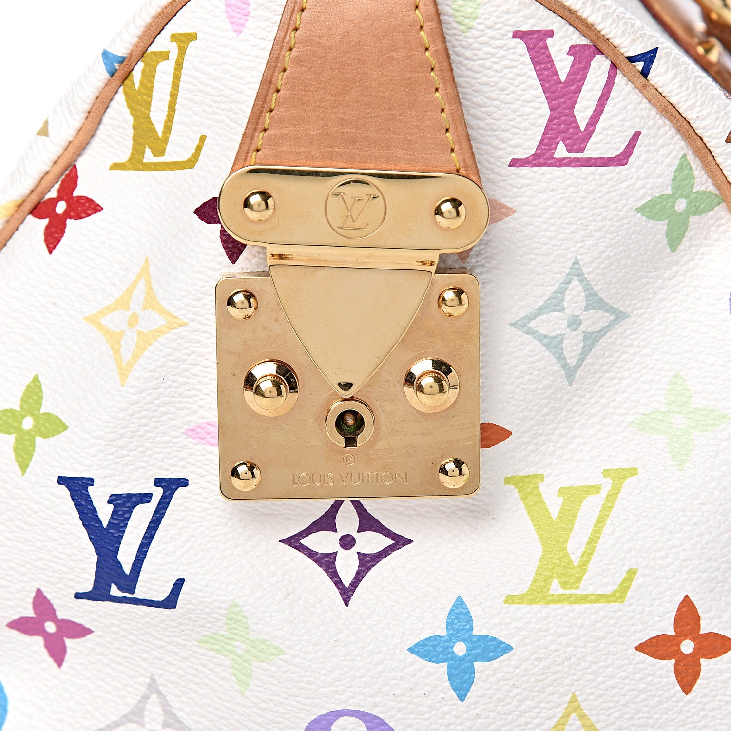 Louis Vuitton Monogram Multicolor Speedy 30 White 11 of 14