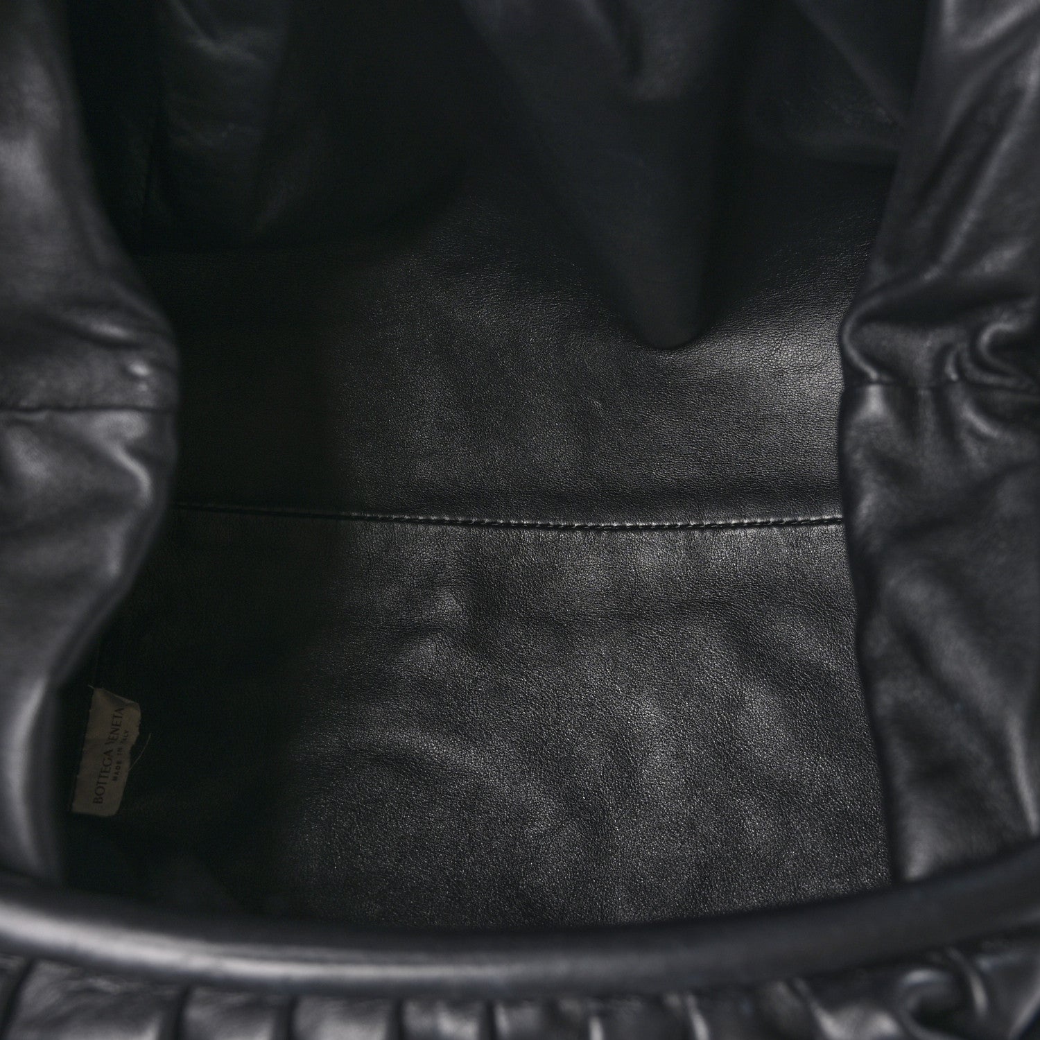 Bottega Veneta Smooth Butter Calf The Pouch Oversized Clutch Black 5 of 10