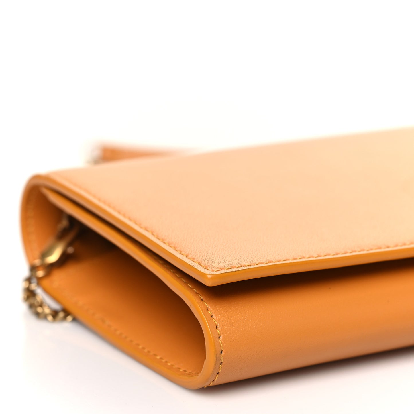 Smooth Calfskin Mini Paris Bag Mustard