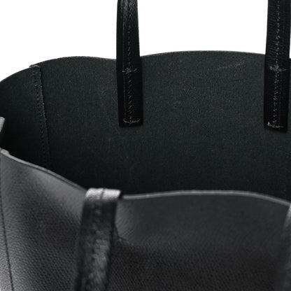 Celine Grained Calfskin Small Vertical Cabas Black 12 of 12