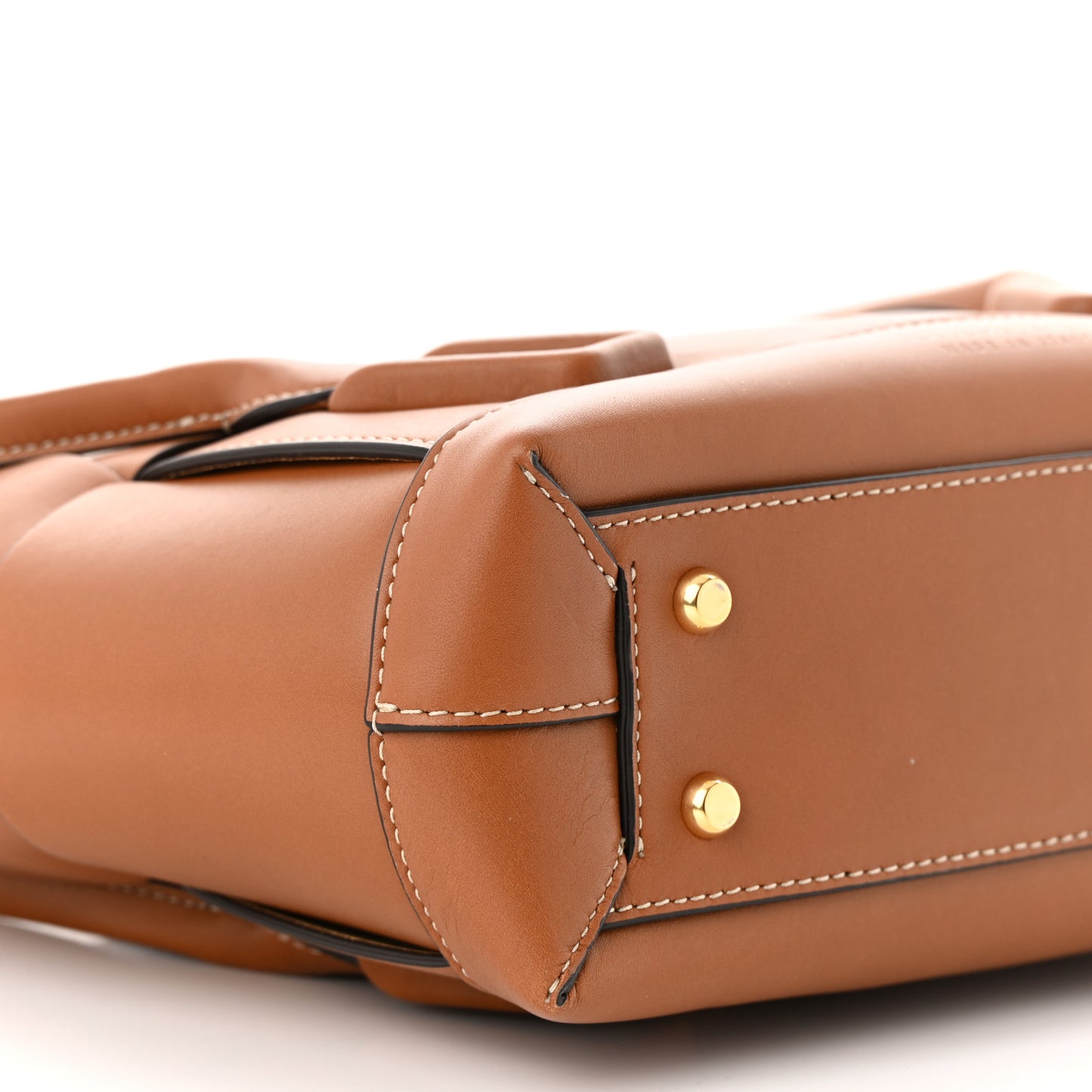 French Calfskin Maxi Intrecciato Arco 33 Wood