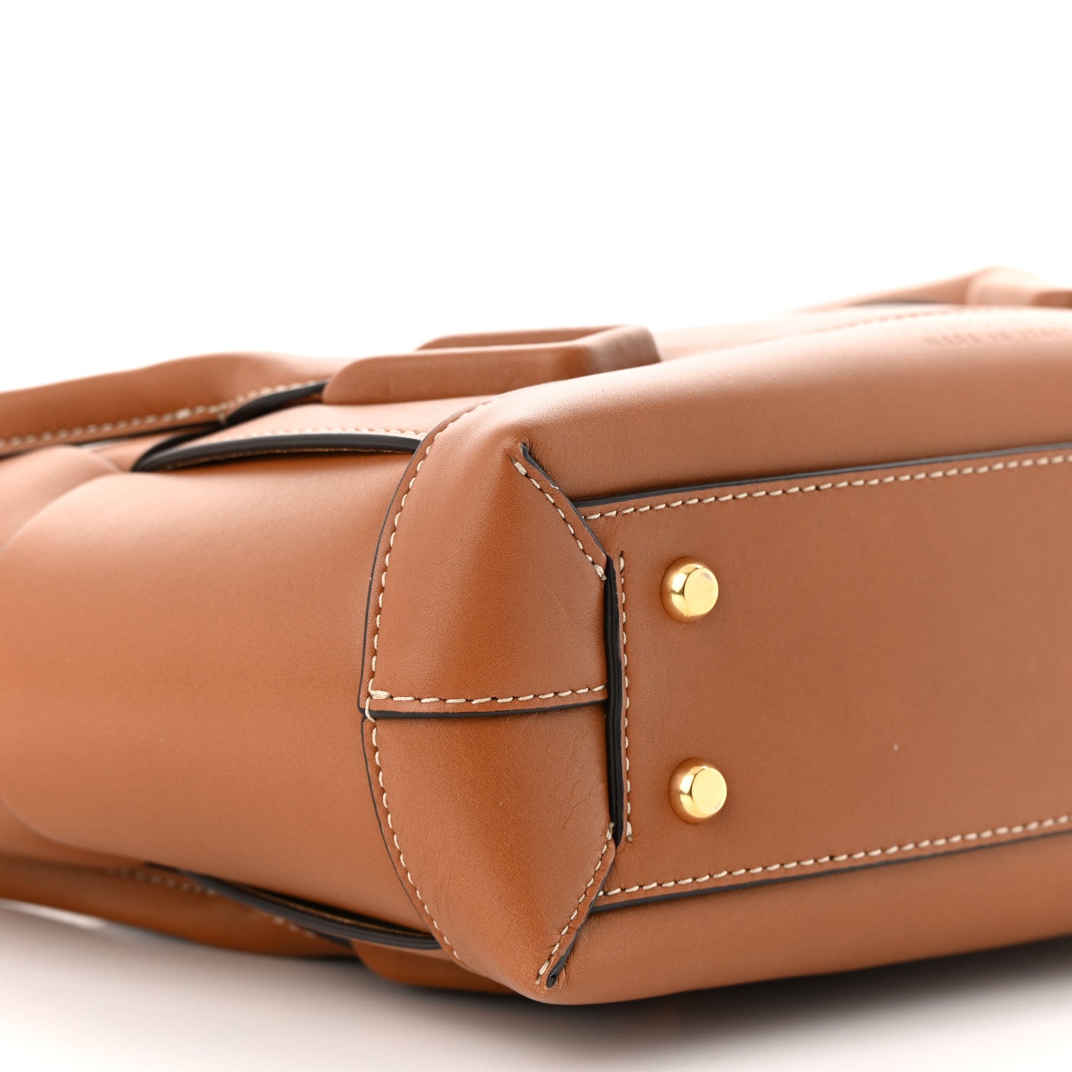 Bottega Veneta French Calfskin Maxi Intrecciato Arco 33 Wood 9 of 10