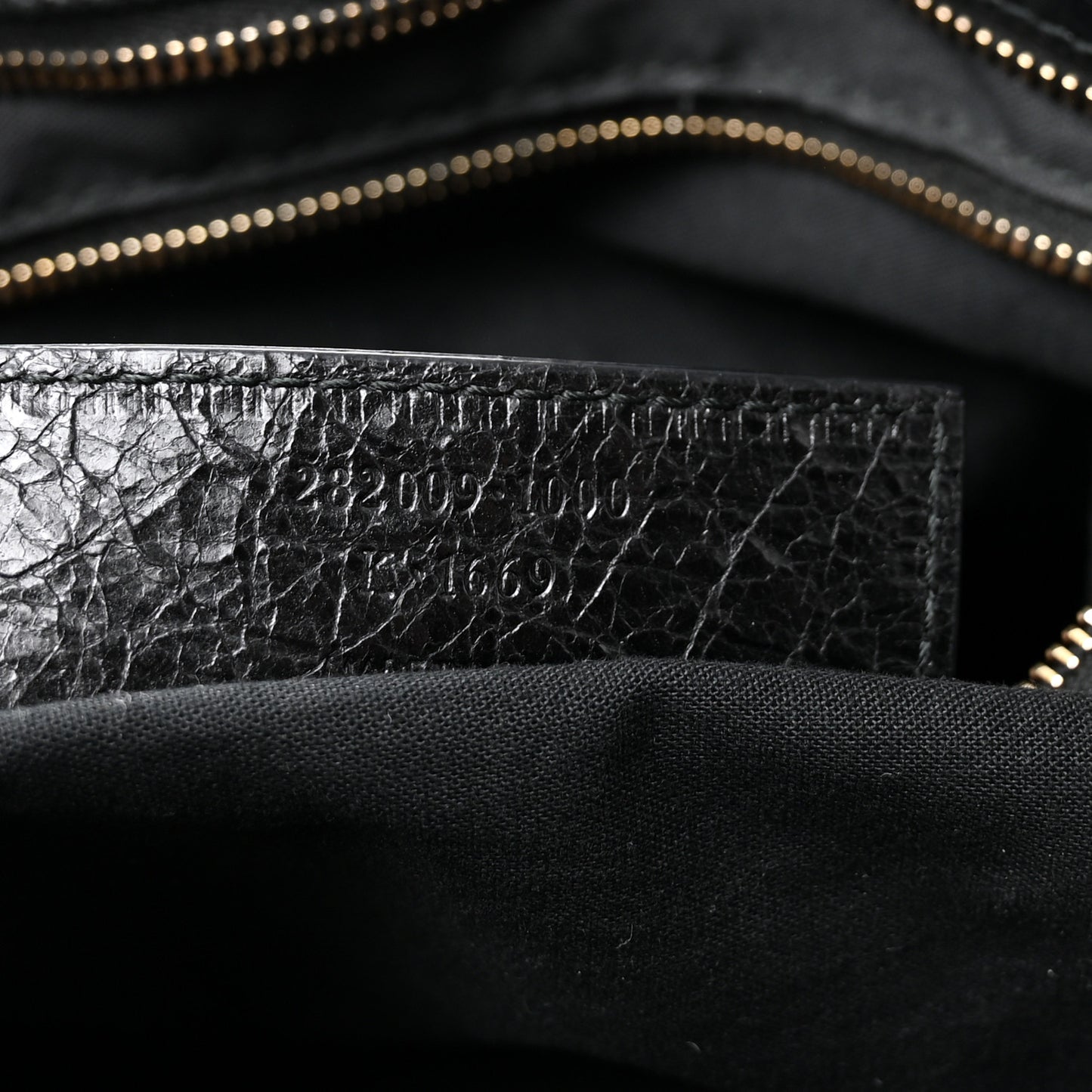 Agneau Giant 21 Rose Gold  Hardware Part Time Black