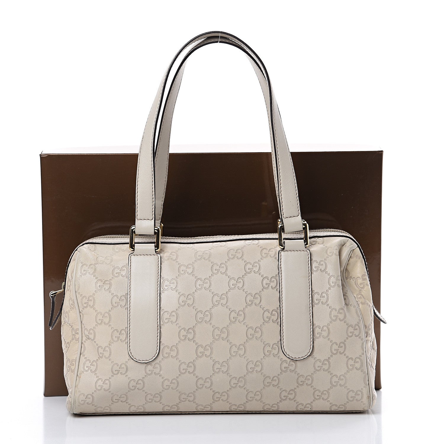 Gucci Guccissima Small Boston White 15 of 15