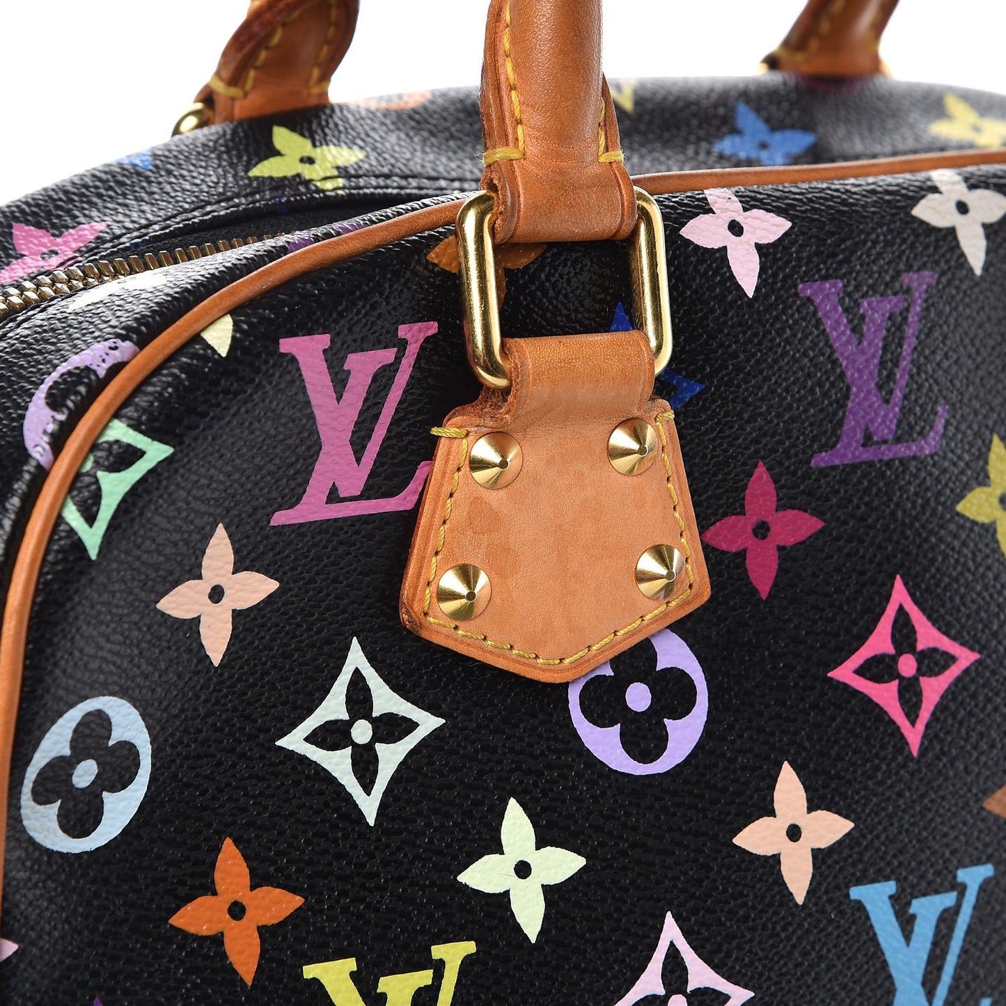 Monogram Multicolor Trouville Black