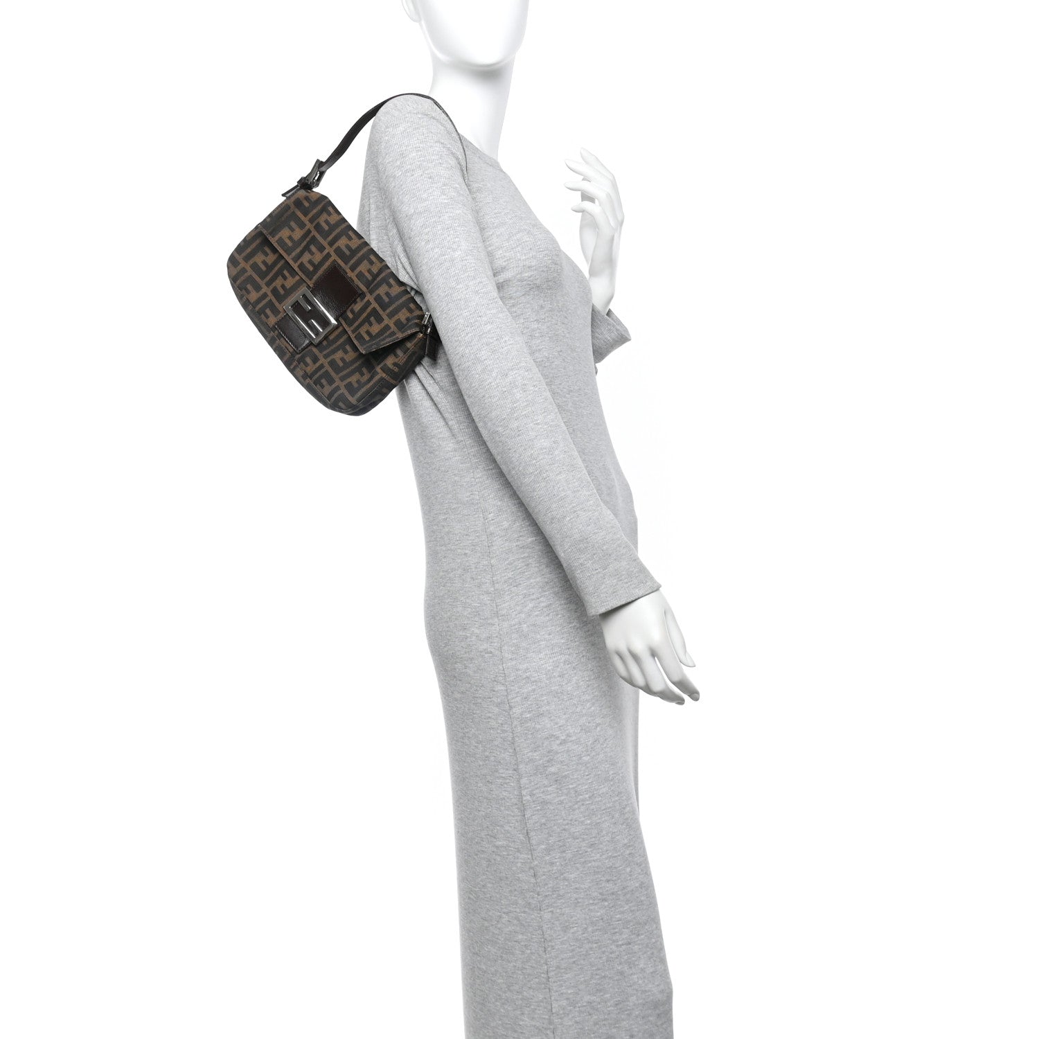 Fendi Zucca Baguette Tobacco 1798144 – FASHIONPHILE