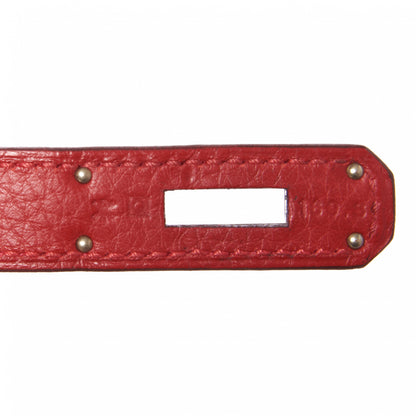 Hermes Taurillon Clemence Kelly Retourne 32 Rouge Casaque 25 of 32