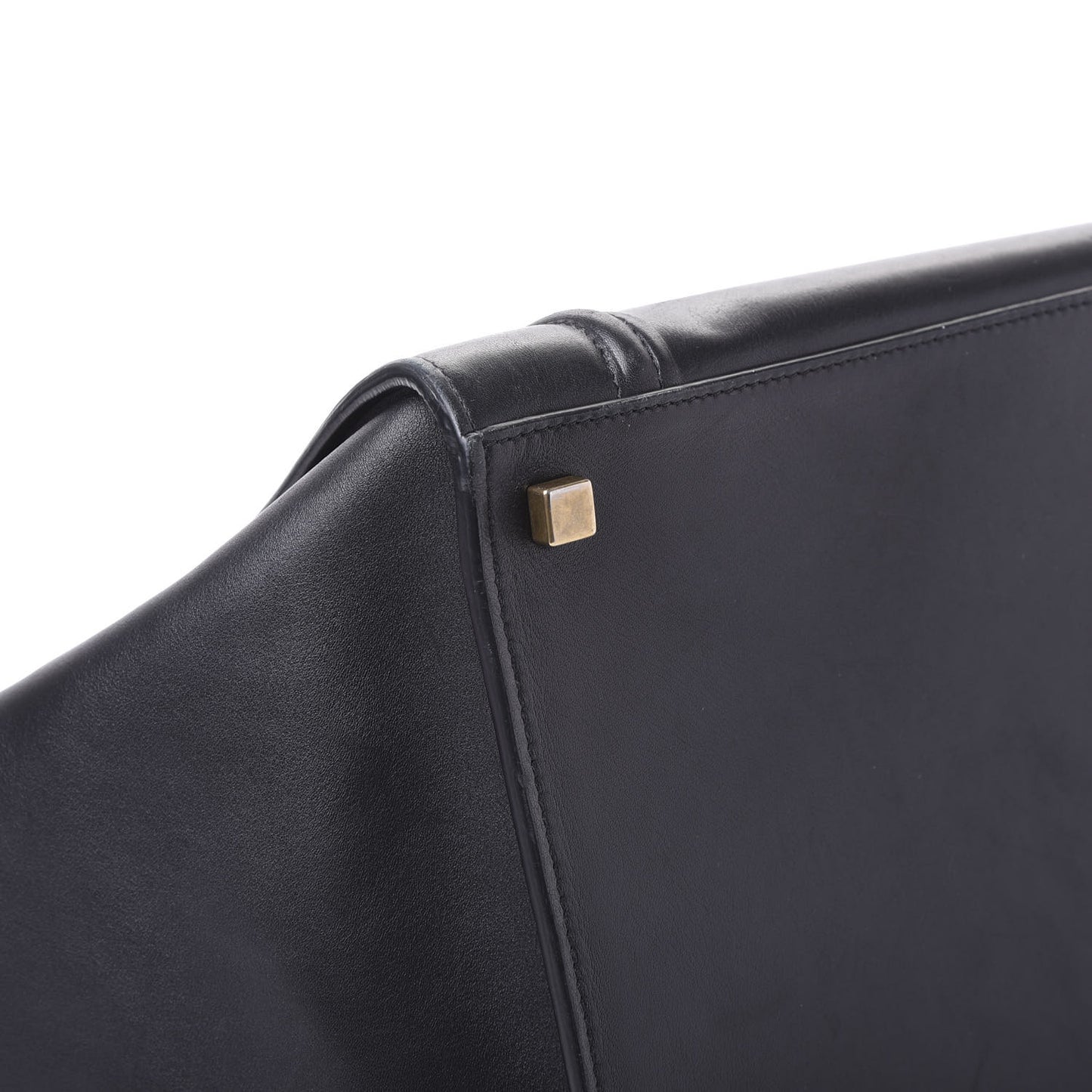 Supple Calfskin Medium Phantom Luggage Black