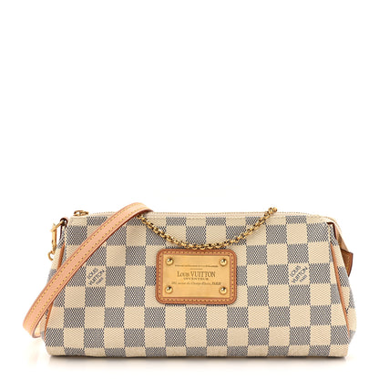 Louis Vuitton Damier Azur Eva Clutch 1 of 9