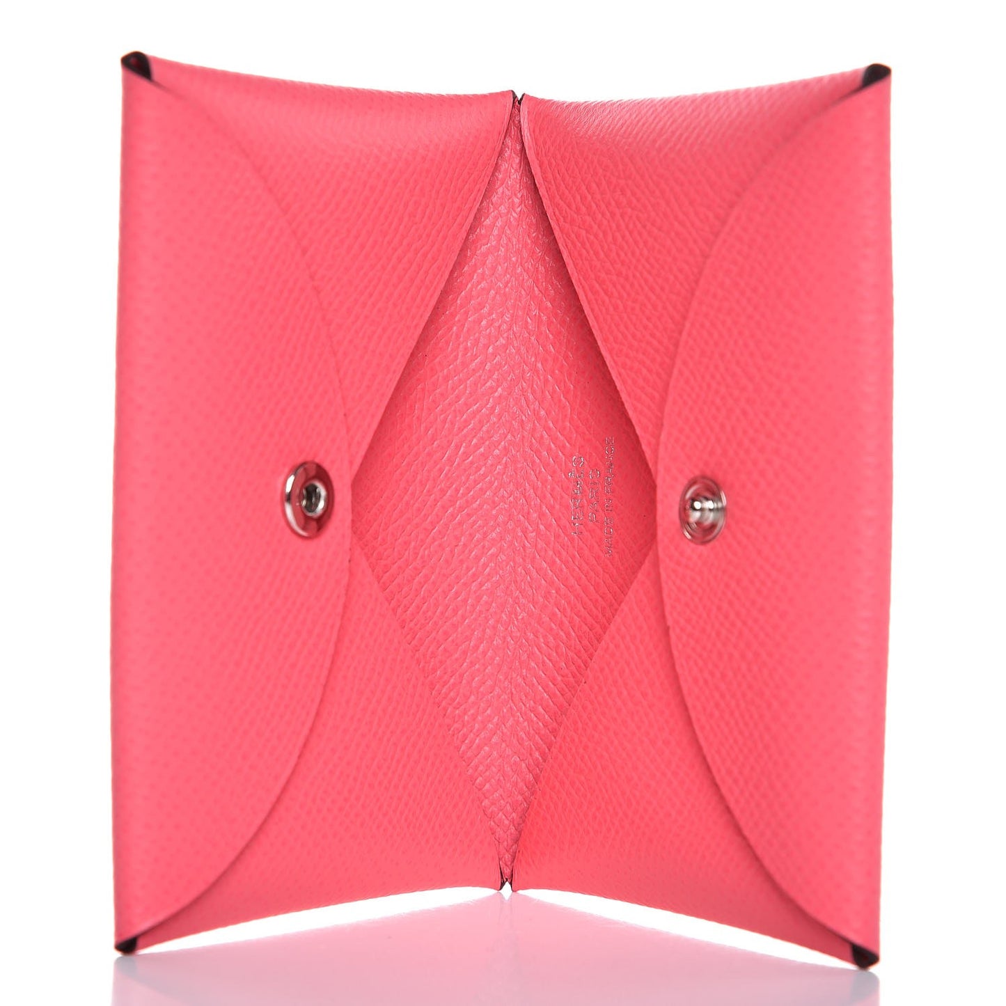 Epsom Calvi Card Case Rose Azalee