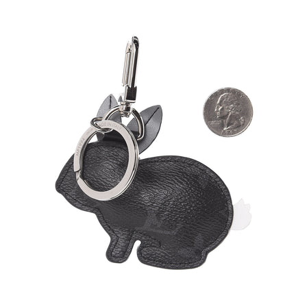 Louis Vuitton Monogram Eclipse Rabbit Bag Charm Key Holder 2 of 4