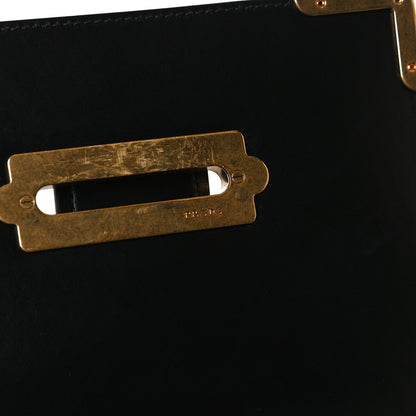 Prada City Calf Saffiano Cahier Bag Black 12 of 14