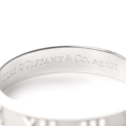 Tiffany Sterling Silver Narrow Atlas Ring 59 8.75 5 of 6