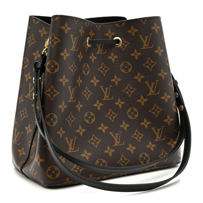 Louis Vuitton Monogram Neonoe MM Black 4 of 19