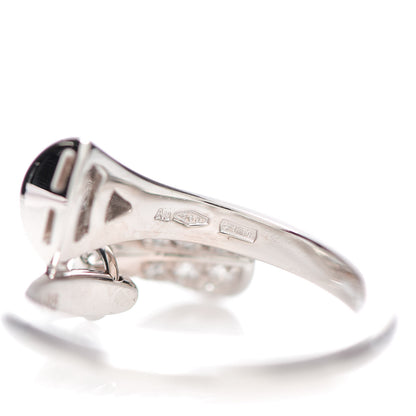 Bulgari 18K White Gold Diamond Divas' Dream Ring 49 4.75 4 of 6