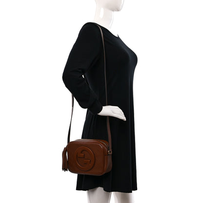 Gucci Sakai Be Green Calfskin Diagonal Stitched Small Blondie Shoulder Bag Cuir 2 of 8