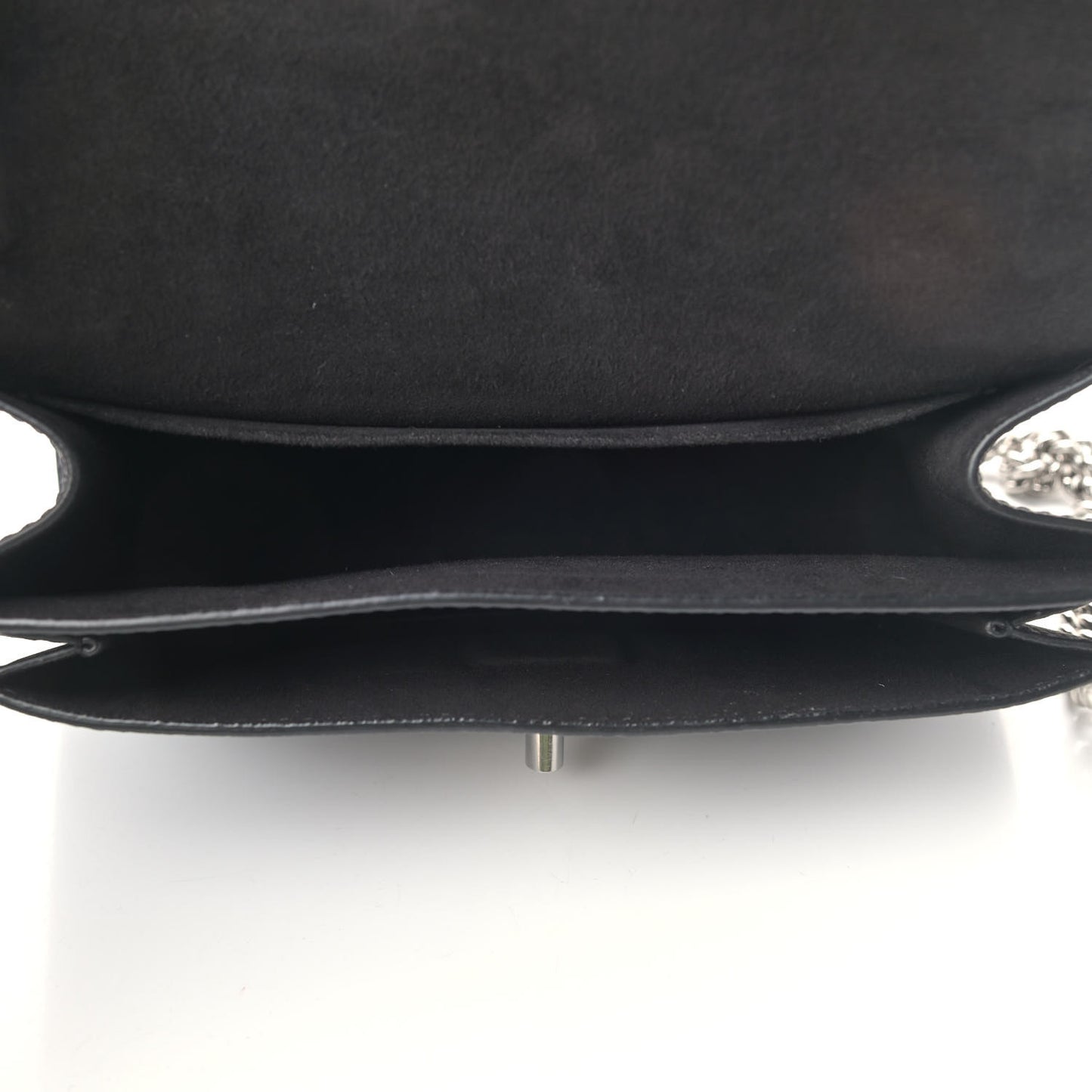 Soft Calfskin Mylockme Chain Bag BB Black
