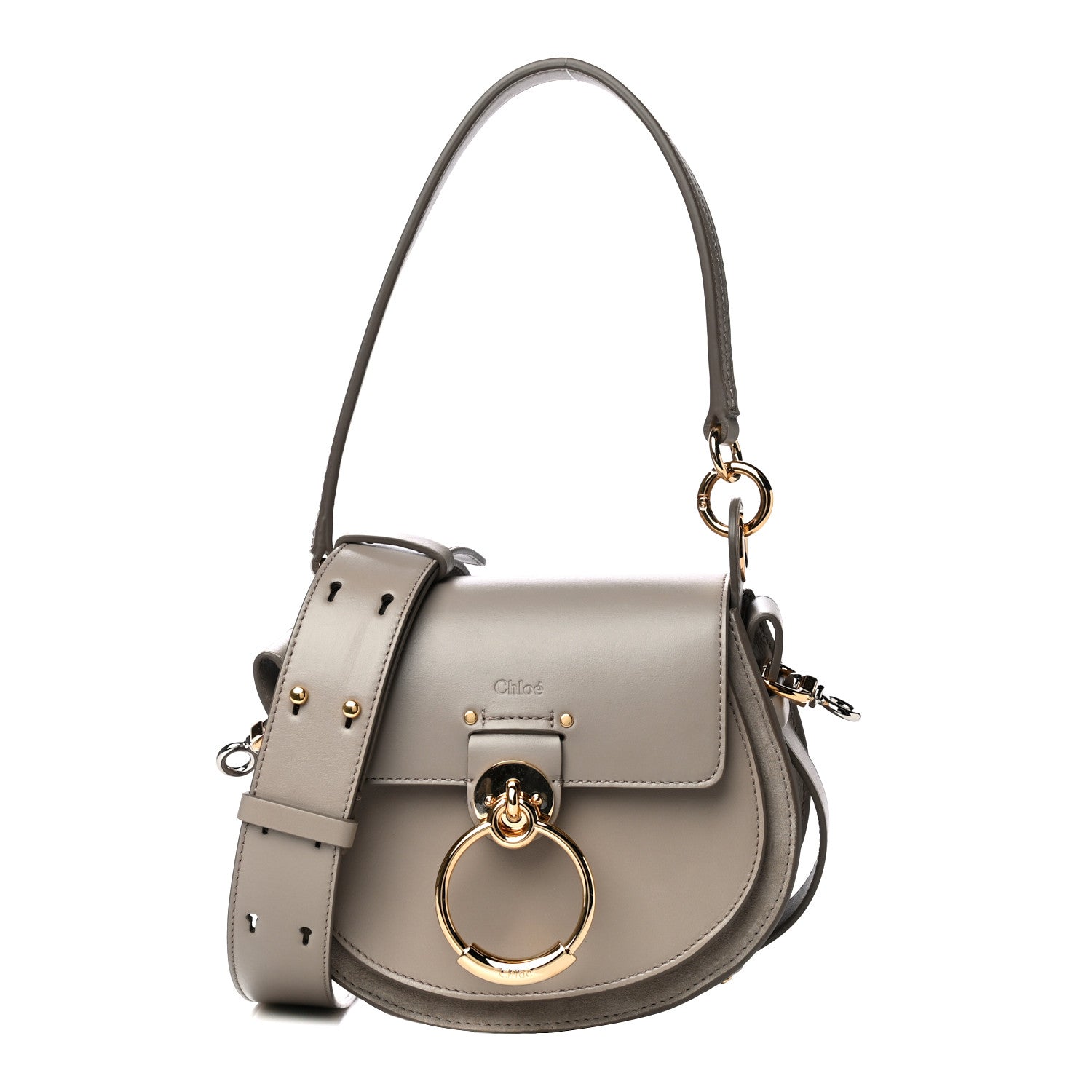 Chloe Calfskin Small Tess Bag Motty Grey 1 of 11