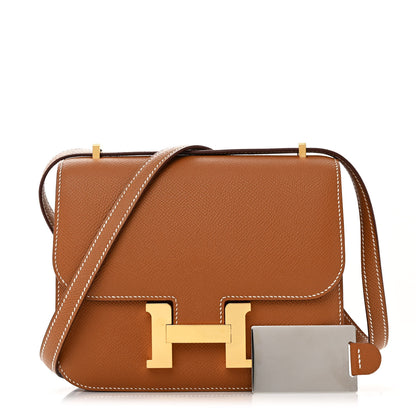 Hermes Epsom Constance 18 Gold 3 of 13