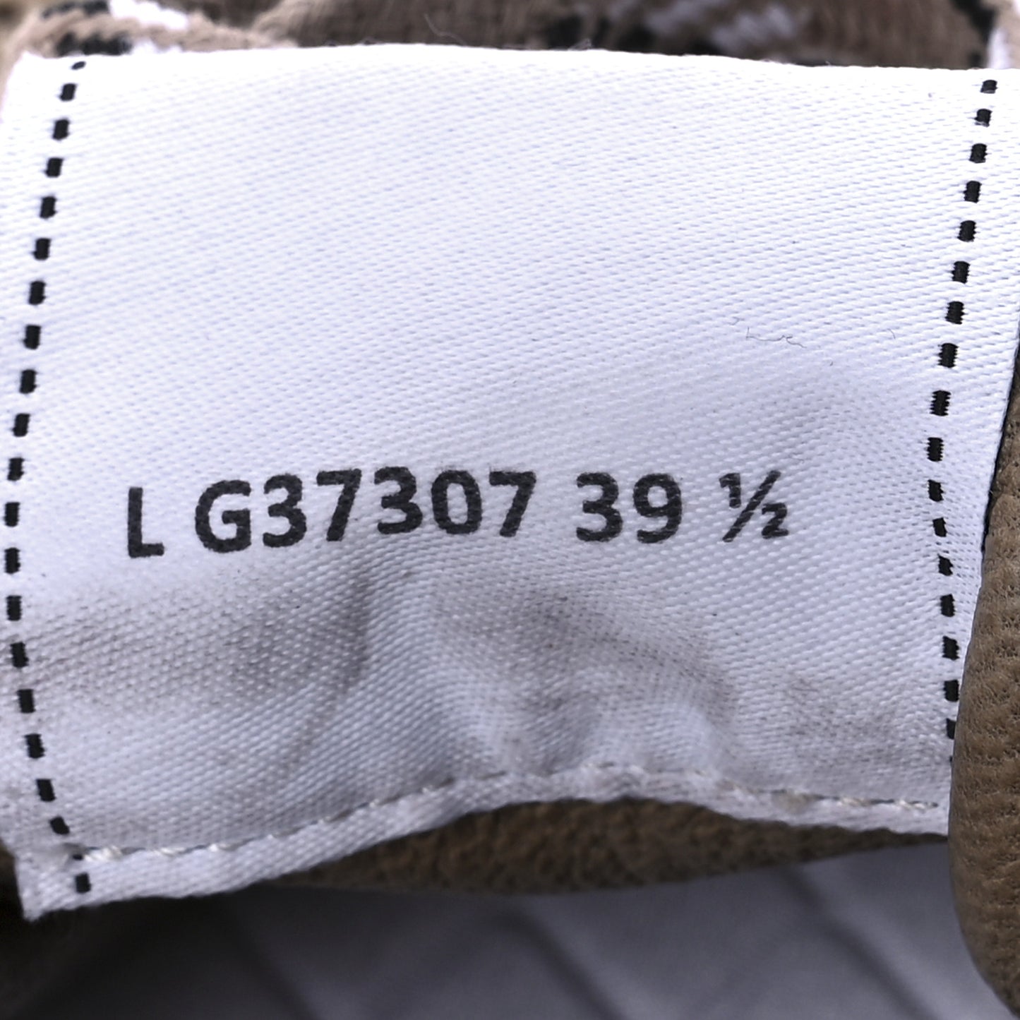 Suede Goatskin CC Sneakers 39.5 Dark Beige